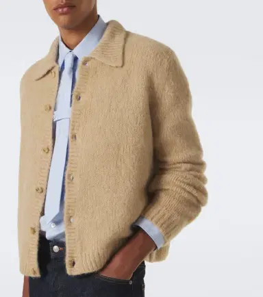 Dries Van Noten Alpaca and wool-blend cardigan | Thumbnail 5 Dries Van Noten Alpaca and wool-blend cardigan | Thumbnail 5