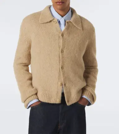 Dries Van Noten Alpaca and wool-blend cardigan | Thumbnail 6 Dries Van Noten Alpaca and wool-blend cardigan | Thumbnail 6