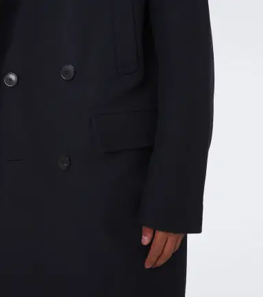 Dries Van Noten Double-breasted wool-blend coat | Thumbnail 4 Dries Van Noten Double-breasted wool-blend coat | Thumbnail 4