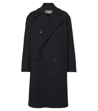 Dries Van Noten Double-breasted wool-blend coat | Thumbnail 1 Dries Van Noten Double-breasted wool-blend coat | Thumbnail 1