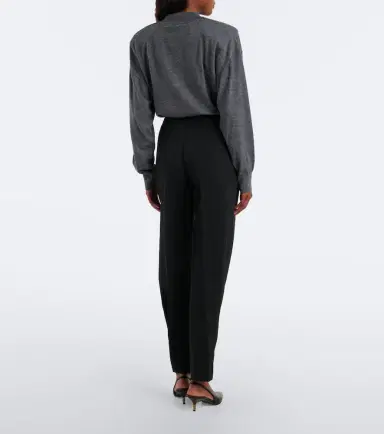 The Frankie Shop Doyer pleated wide-leg pants | Thumbnail 3 The Frankie Shop Doyer pleated wide-leg pants | Thumbnail 3