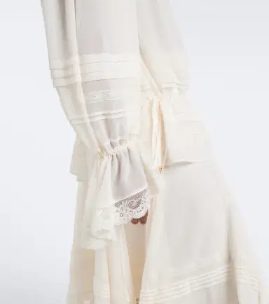 Xu Zhi Lace-trimmed off-shoulder top | Thumbnail 6 Xu Zhi Lace-trimmed off-shoulder top | Thumbnail 6