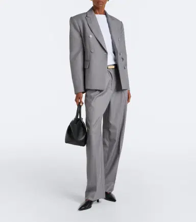 The Frankie Shop Doyer pleated wide-leg pants | Thumbnail 3 The Frankie Shop Doyer pleated wide-leg pants | Thumbnail 3