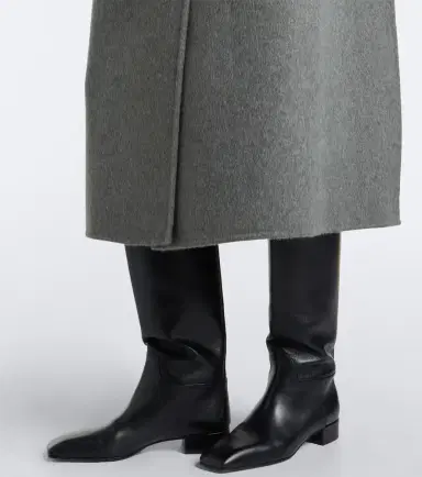 The Frankie Shop Issen wool-blend wrap coat | Thumbnail 3 The Frankie Shop Issen wool-blend wrap coat | Thumbnail 3