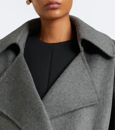 The Frankie Shop Issen wool-blend wrap coat | Thumbnail 6 The Frankie Shop Issen wool-blend wrap coat | Thumbnail 6