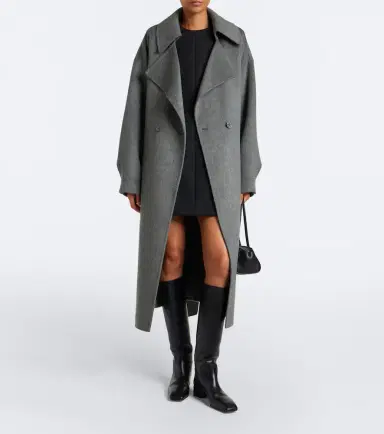 The Frankie Shop Issen wool-blend wrap coat | Thumbnail 7 The Frankie Shop Issen wool-blend wrap coat | Thumbnail 7