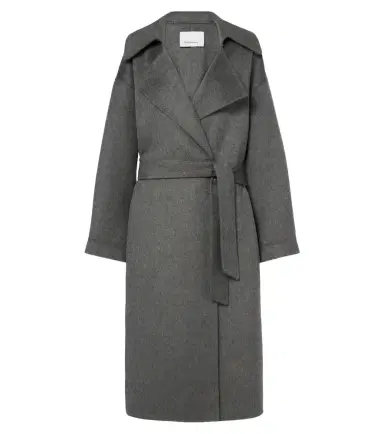The Frankie Shop Issen wool-blend wrap coat | Thumbnail 1 The Frankie Shop Issen wool-blend wrap coat | Thumbnail 1