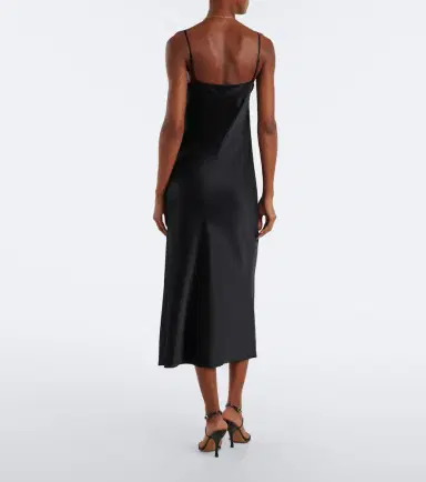 Joseph Cloe silk satin midi dress | Thumbnail 2 Joseph Cloe silk satin midi dress | Thumbnail 2
