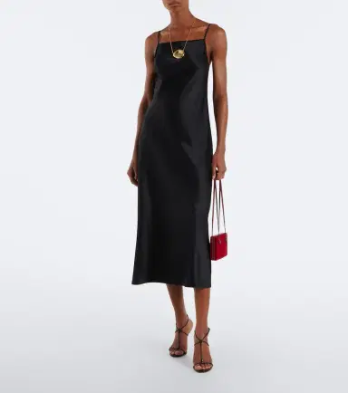Joseph Cloe silk satin midi dress | Thumbnail 5 Joseph Cloe silk satin midi dress | Thumbnail 5