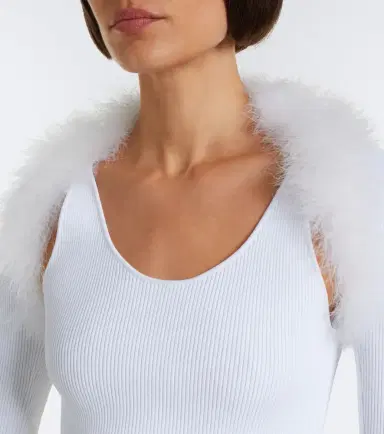 Gucci Ribbed-knit shrug and tank top set | Thumbnail 4 Gucci Ribbed-knit shrug and tank top set | Thumbnail 4