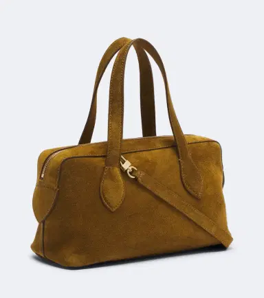 Joseph Loaf Mini suede top-handle bag | Thumbnail 2 Joseph Loaf Mini suede top-handle bag | Thumbnail 2