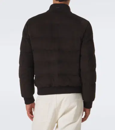 FEDELI Padded suede bomber jacket | Thumbnail 2 FEDELI Padded suede bomber jacket | Thumbnail 2