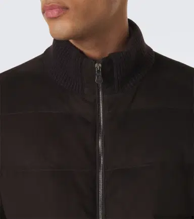 FEDELI Padded suede bomber jacket | Thumbnail 5 FEDELI Padded suede bomber jacket | Thumbnail 5