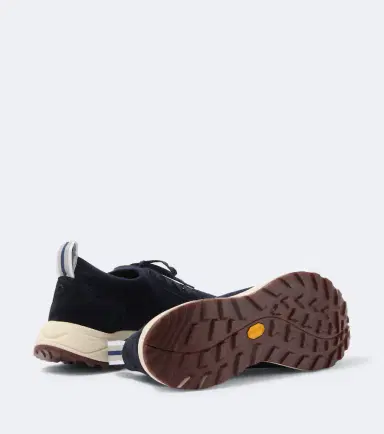 Fedeli Knitted suede-trimmed sneakers | Thumbnail 3 Fedeli Knitted suede-trimmed sneakers | Thumbnail 3