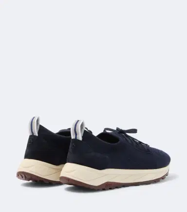 Fedeli Knitted suede-trimmed sneakers | Thumbnail 4 Fedeli Knitted suede-trimmed sneakers | Thumbnail 4