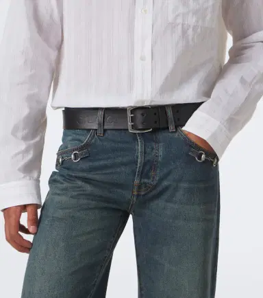 Gucci Logo leather belt | Thumbnail 3 Gucci Logo leather belt | Thumbnail 3