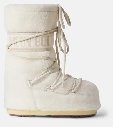 Moon Boot Kids Icon teddy snow boots | Thumbnail 4 Moon Boot Kids Icon teddy snow boots | Thumbnail 4
