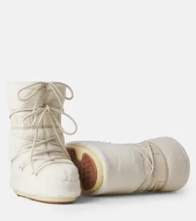 Moon Boot Kids Icon teddy snow boots | Thumbnail 5 Moon Boot Kids Icon teddy snow boots | Thumbnail 5