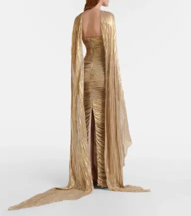 Marmar Halim Ruched bustier gown | Thumbnail 4 Marmar Halim Ruched bustier gown | Thumbnail 4