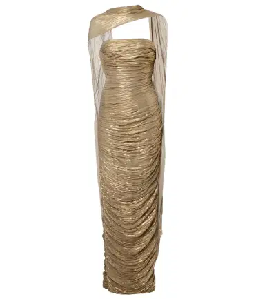 Marmar Halim Ruched bustier gown | Thumbnail 1 Marmar Halim Ruched bustier gown | Thumbnail 1