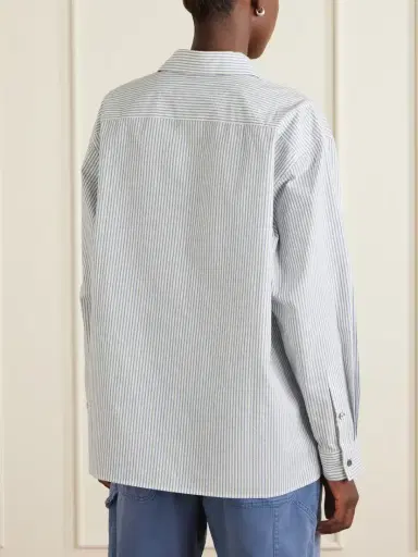 B SIDES Nolan Cotton-blend Seersucker Shirt | Thumbnail 3 B SIDES Nolan Cotton-blend Seersucker Shirt | Thumbnail 3