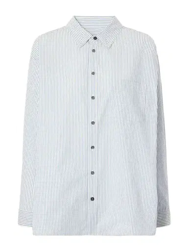 B SIDES Nolan Cotton-blend Seersucker Shirt | Thumbnail 1 B SIDES Nolan Cotton-blend Seersucker Shirt | Thumbnail 1