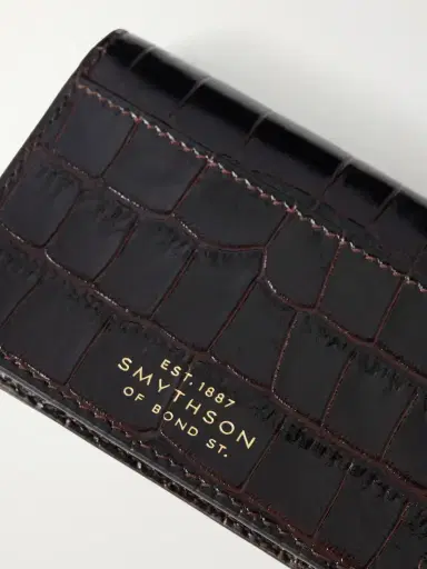Smythson Mara Croc-effect Leather Wallet | Thumbnail 3 Smythson Mara Croc-effect Leather Wallet | Thumbnail 3