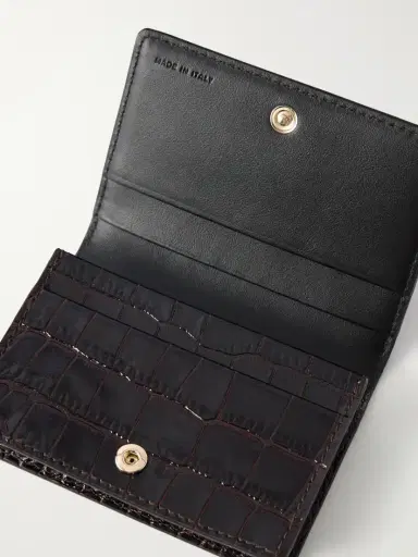 Smythson Mara Croc-effect Leather Wallet | Thumbnail 4 Smythson Mara Croc-effect Leather Wallet | Thumbnail 4