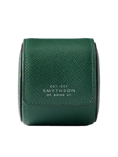 Smythson Panama Leather Single Watch Case | Thumbnail 1 Smythson Panama Leather Single Watch Case | Thumbnail 1