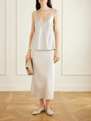 The Park Max Silk-satin Maxi Skirt | Thumbnail 2 The Park Max Silk-satin Maxi Skirt | Thumbnail 2