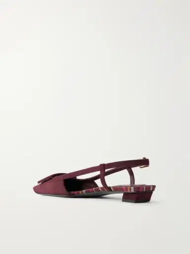 Roger Vivier 25 Suede Slingback Ballet Flats | Thumbnail 3 Roger Vivier 25 Suede Slingback Ballet Flats | Thumbnail 3
