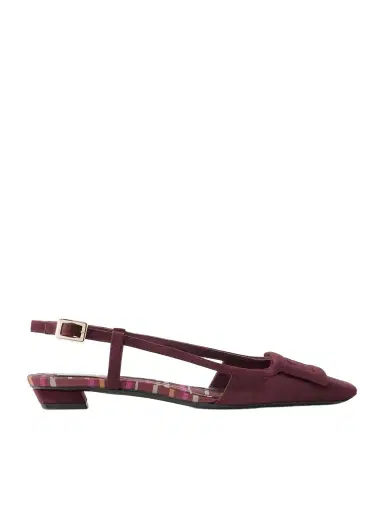Roger Vivier 25 Suede Slingback Ballet Flats | Thumbnail 1 Roger Vivier 25 Suede Slingback Ballet Flats | Thumbnail 1
