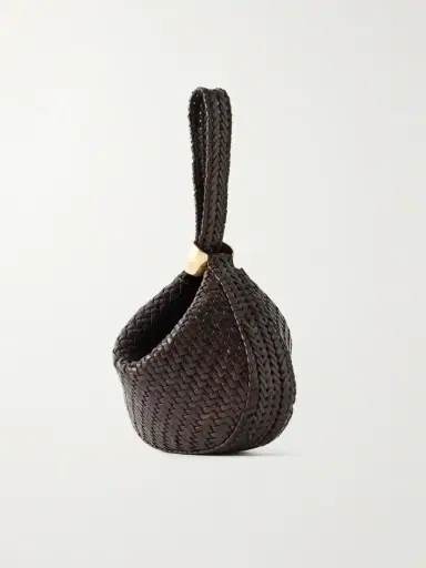 AMANU The Zambia Woven Leather Clutch Bag | Thumbnail 4 AMANU The Zambia Woven Leather Clutch Bag | Thumbnail 4