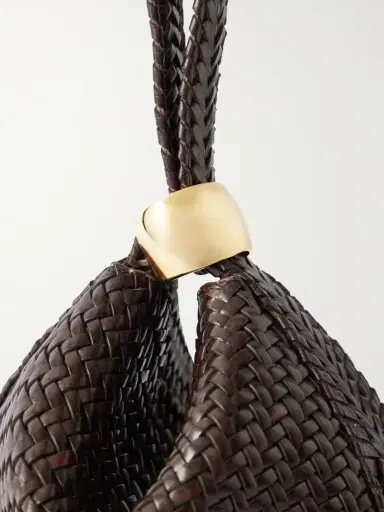 AMANU The Zambia Woven Leather Clutch Bag | Thumbnail 5 AMANU The Zambia Woven Leather Clutch Bag | Thumbnail 5