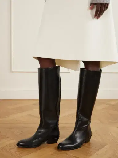 Jude Den 35 Leather Knee Boots | Thumbnail 2 Jude Den 35 Leather Knee Boots | Thumbnail 2