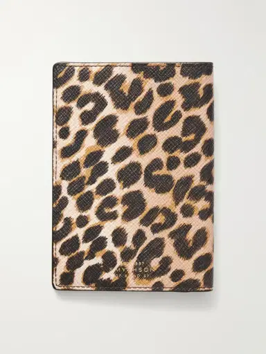 Smythson Panama Leopard-print Leather Passport Holder | Thumbnail 2 Smythson Panama Leopard-print Leather Passport Holder | Thumbnail 2