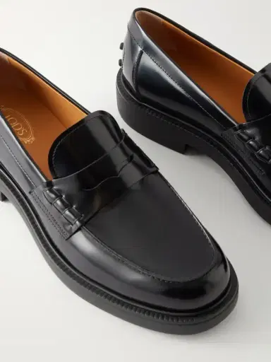 Tod's Logo-detailed Patent-leather Loafers | Thumbnail 5 Tod's Logo-detailed Patent-leather Loafers | Thumbnail 5