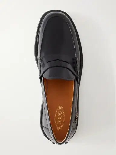 Tod's Logo-detailed Patent-leather Loafers | Thumbnail 6 Tod's Logo-detailed Patent-leather Loafers | Thumbnail 6