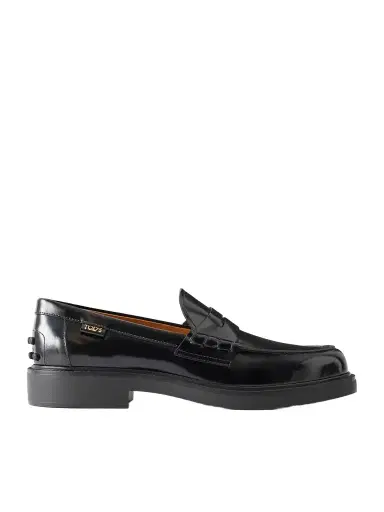 Tod's Logo-detailed Patent-leather Loafers | Thumbnail 1 Tod's Logo-detailed Patent-leather Loafers | Thumbnail 1