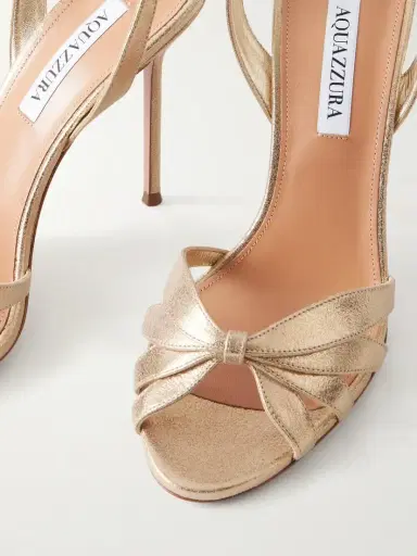 Aquazzura Soulmate 105 Knotted Sandals | Thumbnail 5 Aquazzura Soulmate 105 Knotted Sandals | Thumbnail 5