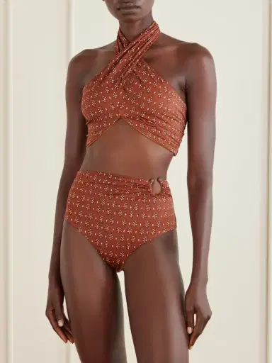 Johanna Ortiz Spice Printed Recycled Bikini Top | Thumbnail 2 Johanna Ortiz Spice Printed Recycled Bikini Top | Thumbnail 2