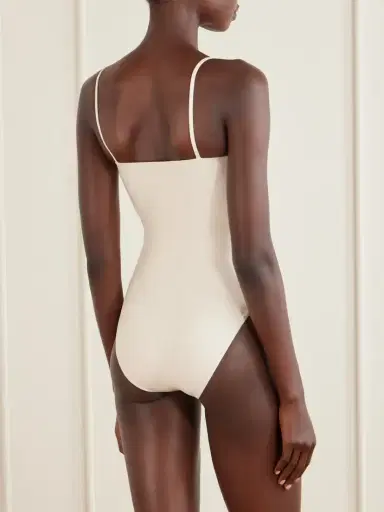 Agua by Agua Bendita Durazno Brisa Floral-embroidered Recycled Swimsuit | Thumbnail 3 Agua by Agua Bendita Durazno Brisa Floral-embroidered Recycled Swimsuit | Thumbnail 3