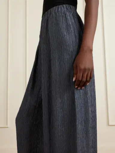 Cortana Anhelo Crinkled Silk-charmeuse Wide-leg Pants | Thumbnail 5 Cortana Anhelo Crinkled Silk-charmeuse Wide-leg Pants | Thumbnail 5
