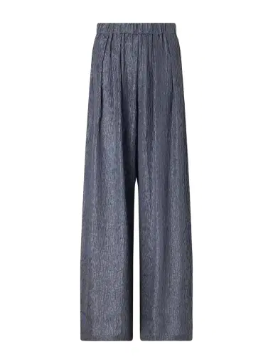 Cortana Anhelo Crinkled Silk-charmeuse Wide-leg Pants | Thumbnail 1 Cortana Anhelo Crinkled Silk-charmeuse Wide-leg Pants | Thumbnail 1