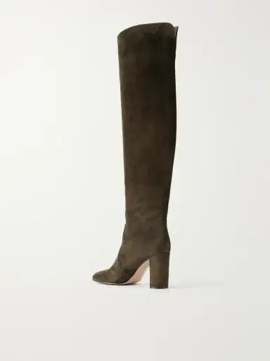 Gianvito Rossi Glen Cuissard 85 Suede Over-the-knee Boots | Thumbnail 3 Gianvito Rossi Glen Cuissard 85 Suede Over-the-knee Boots | Thumbnail 3