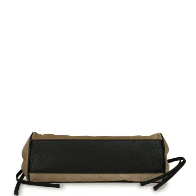 Chanel Chanel Small "Urban Essential" East West Shopping Tote Black Grained Calfskin and Beige Suede Gold Hardware | Thumbnail 6 Chanel Chanel Small "Urban Essential" East West Shopping Tote Black Grained Calfskin and Beige Suede Gold Hardware | Thumbnail 6