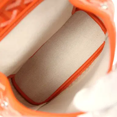 goyard Goyard Goyardine Canvas Orange Mini Alpin Backpack Palladium Hardware | Thumbnail 8 goyard Goyard Goyardine Canvas Orange Mini Alpin Backpack Palladium Hardware | Thumbnail 8