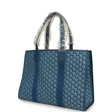 goyard Goyard Goyardine Jacquard Ocean Blue Villette MM Bag | Thumbnail 5 goyard Goyard Goyardine Jacquard Ocean Blue Villette MM Bag | Thumbnail 5