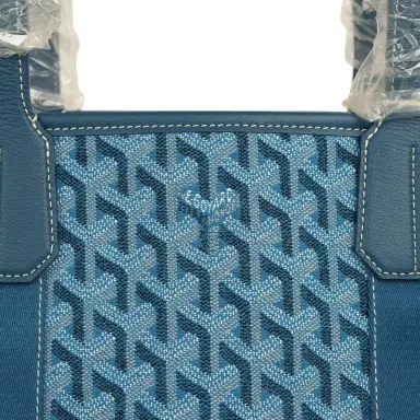 goyard Goyard Goyardine Jacquard Ocean Blue Villette MM Bag | Thumbnail 7 goyard Goyard Goyardine Jacquard Ocean Blue Villette MM Bag | Thumbnail 7