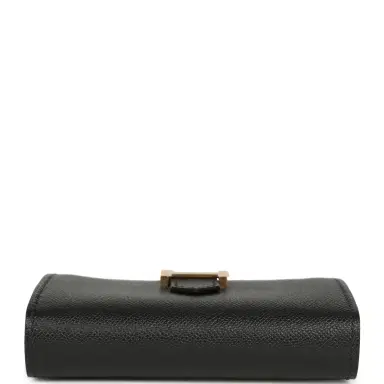 HERMÈS Hermes Bearn Mini Wallet Black Madame Gold Hardware | Thumbnail 6 HERMÈS Hermes Bearn Mini Wallet Black Madame Gold Hardware | Thumbnail 6